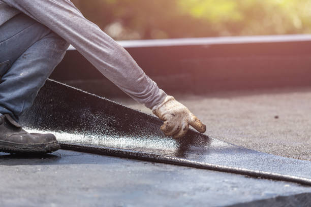 Professional Crawl Space Encapsulation technician working in Barberton, WA